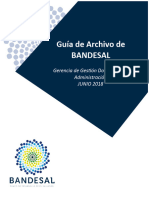 Guia Archivo Bandesal