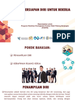 Persiapan Diri Utk Bekerja