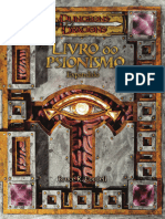 AAA BR - D&D 3.5 - Livro Do Psionismo Expandido (Impressão)(Sangria)
