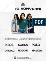 Pricelist Young Konveksi