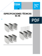 Especificaciones Tecnicas SG 55