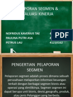 Pelaporan Segmen & Evaluasi Kinerja