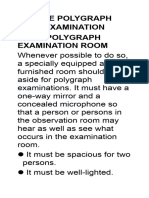 Polygraph Examination