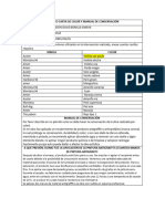 Formato Manual de Conservación y Carta de Color 2023