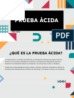 Prueba Acida 