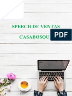 Speech de Ventas - CasaBosque