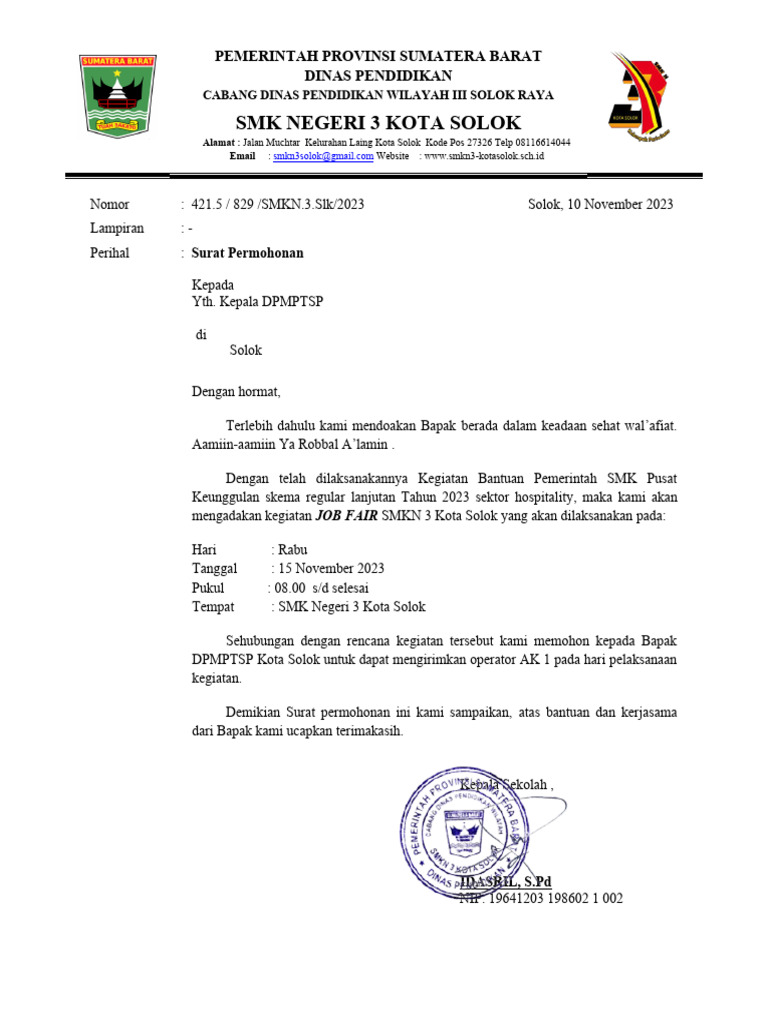 Surat permohonan permohonan operator ak 1 dpmptsp pdf
