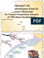 Laporan Observasi Pengolahan Sampah Di T