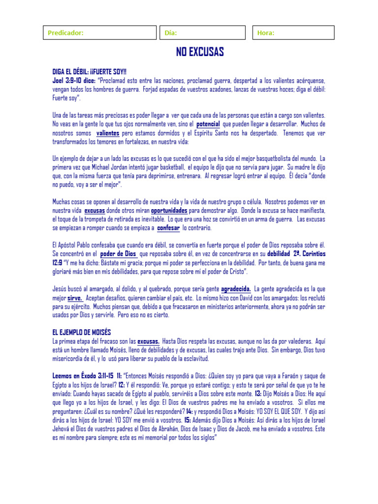 BOSQUEJOS DE PREDICAS | PDF | Pablo el apóstol | Cristo (título)