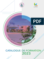 Catalogue de Formation CITET 2023