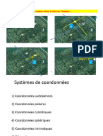 Chapitre III Les Différents Systèmes de Coordonnées 2D Et 3D