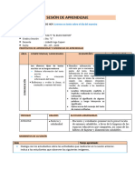 Sesión de Aprendizaje 05 de Julio Comunicacion