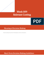008 Relevant Costing