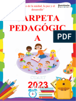 Carpeta Pedagogica 2023