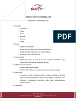 ABP Estructura Informe