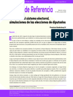 Szederkenyi (2016) - Cambio en El Sistema Electoral, Simulaciones de Las Elecciones de Diputados