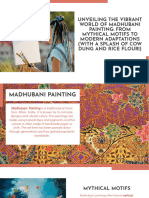 Unveiling The Vibrant World of Madhubani Painting From Mythical Motifs To Modern Adaptations With