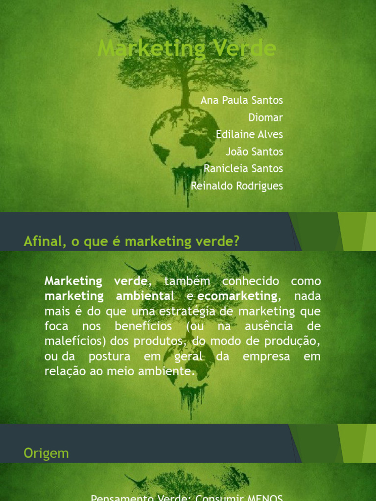 Entendendo o Marketing Verde | PDF | Marketing | Economia