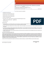 Annexure A-18 Declaration of Repatriation of Proceeds From Sale of Assets OR Maturity Proceeds Withdrawal of My Investments