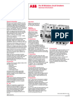 General Information: Pro M Miniature Circuit Breakers