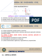 2.6. Límites Al Infinito, Estudio Intuitivo, Teoremas, Ejercicios, Aplicación de Asíntotas Horizontales. - Compressed
