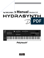 ASM Hydrasynth Deluxe Owners Manual 2.0.0