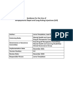 Use of Antipsychotic Depot and Long Acting Injections Lai Dec 2021