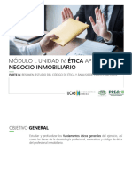 05 Ética Aplicada Al Negocio Inmobiliario - Resumen+cógido