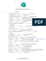 50 Irregular Verbs Past Participle Part 1