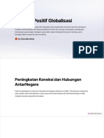 Dampak Positif Globalisasi