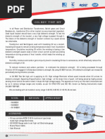 Transformer Oil BDV Test Set