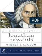 As firmes resoluções de Jonathan Edwards