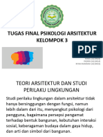 Tugas Final Psikologi Arsitektur