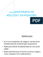 Oxigenoterapia ADULTO Y PEDIATRIA