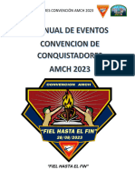 Manual de Eventos Convencion de Conquistadores 202 - 231110 - 232101