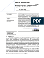 Analisis Pola Pembelian Konsumen Di Alfamart Denga