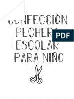 Pechera Escolar Niño