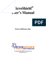 MicroShield Manual