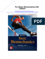 Test Bank For Basic Biomechanics 8th Edition