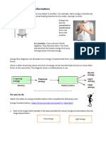 2 Every Day Energy Transformations