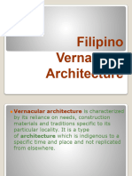 Filipino Vernacular Architecture
