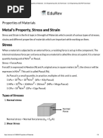 Properties of Materials - Civil Engineering SSC JE (Technical) - Civil Engineering (CE) PDF Download