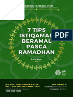 Materi Khutbah Idul Fitri 2022 7 Tips Istiqamah Beramal Pasca Ramadhan Dakwah - Id