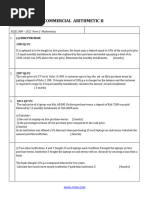 Commercial Arithmetic 2