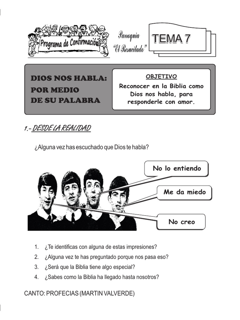Cómo Dios Nos Habla a Través de la Biblia | PDF | Biblia | Dios
