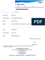 Form Registrasi NDT PT - SIDIK REKA SOLUSI