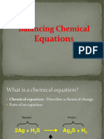 IOC Balancing Chemical Equations