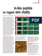 Royalactin-Like Peptide To Regain Skin Vitality Personal Care Magazine June 2016