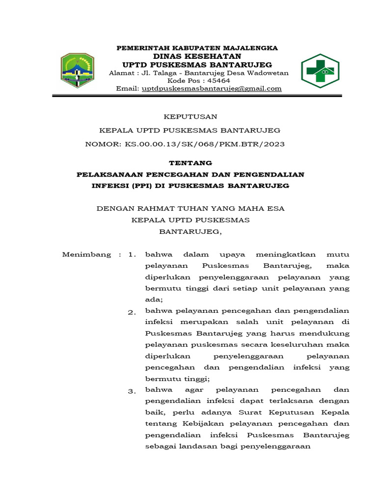 A 01 Sk Pelaksanaan Ppi Pdf