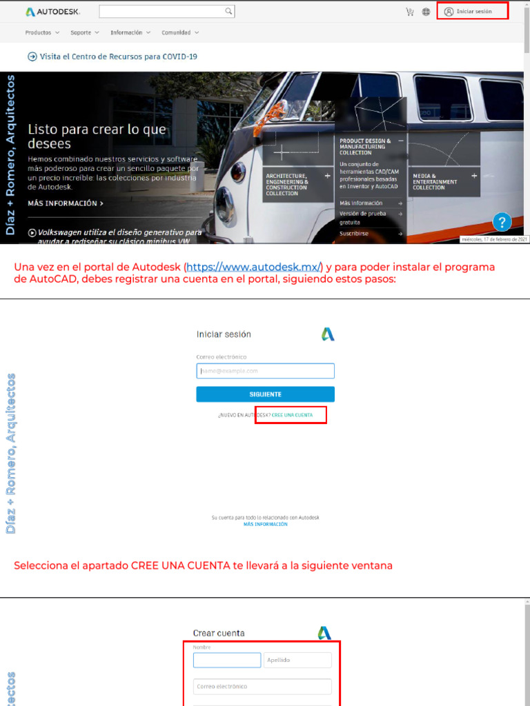 Tutorial para instalar autocad pdf
